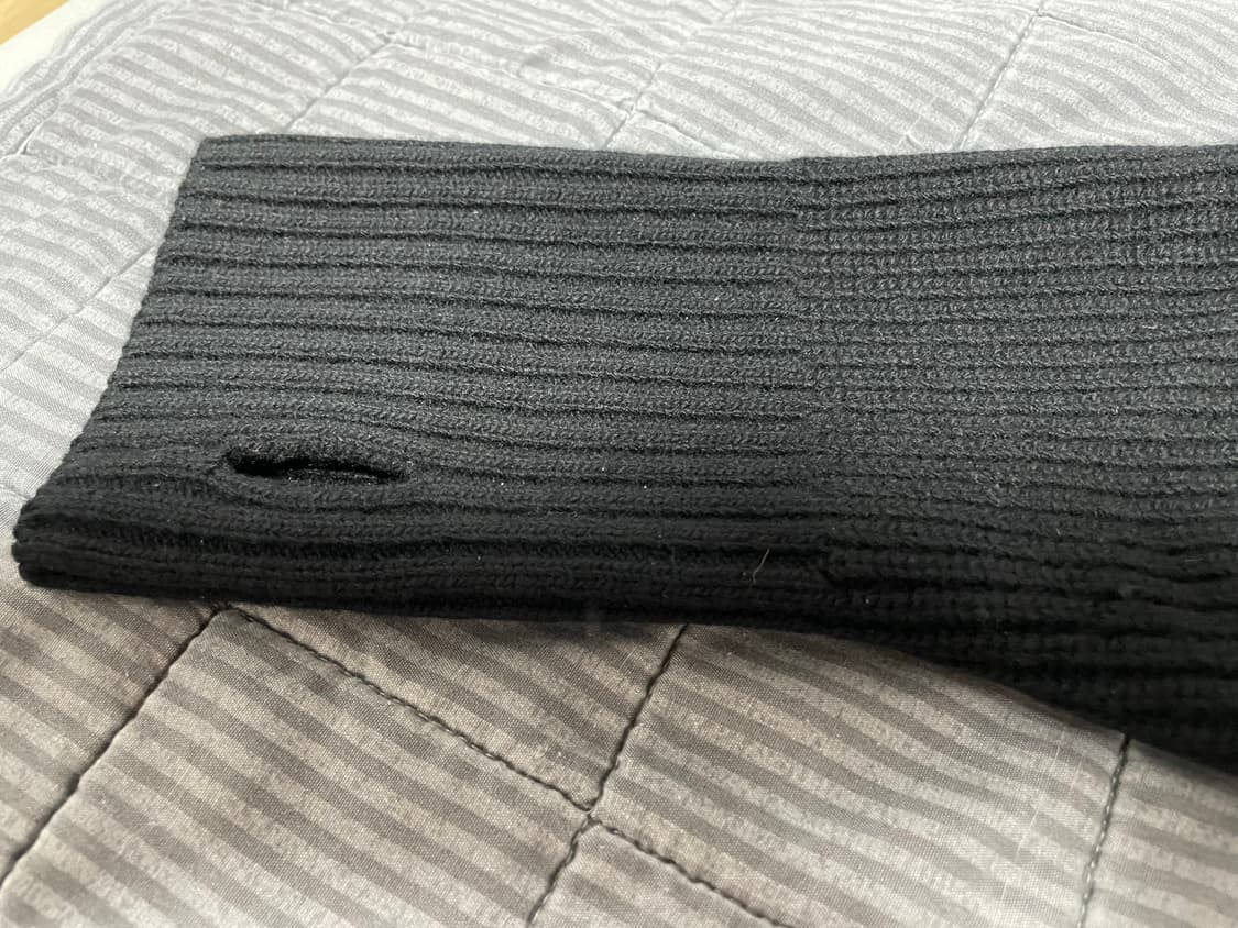 L)토니웩 슈퍼파인 메리노울 니트집업 상품이미지6