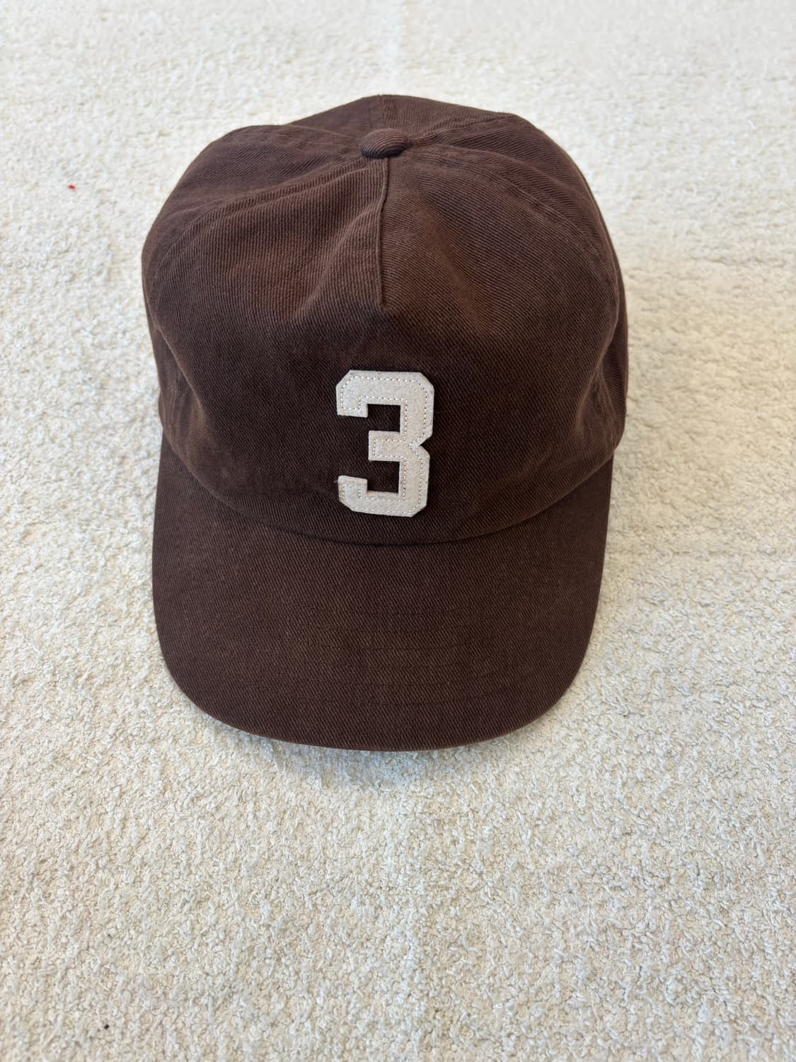 컬렉트피시스 쓰리 5패널 캡 브라운 상품이미지1