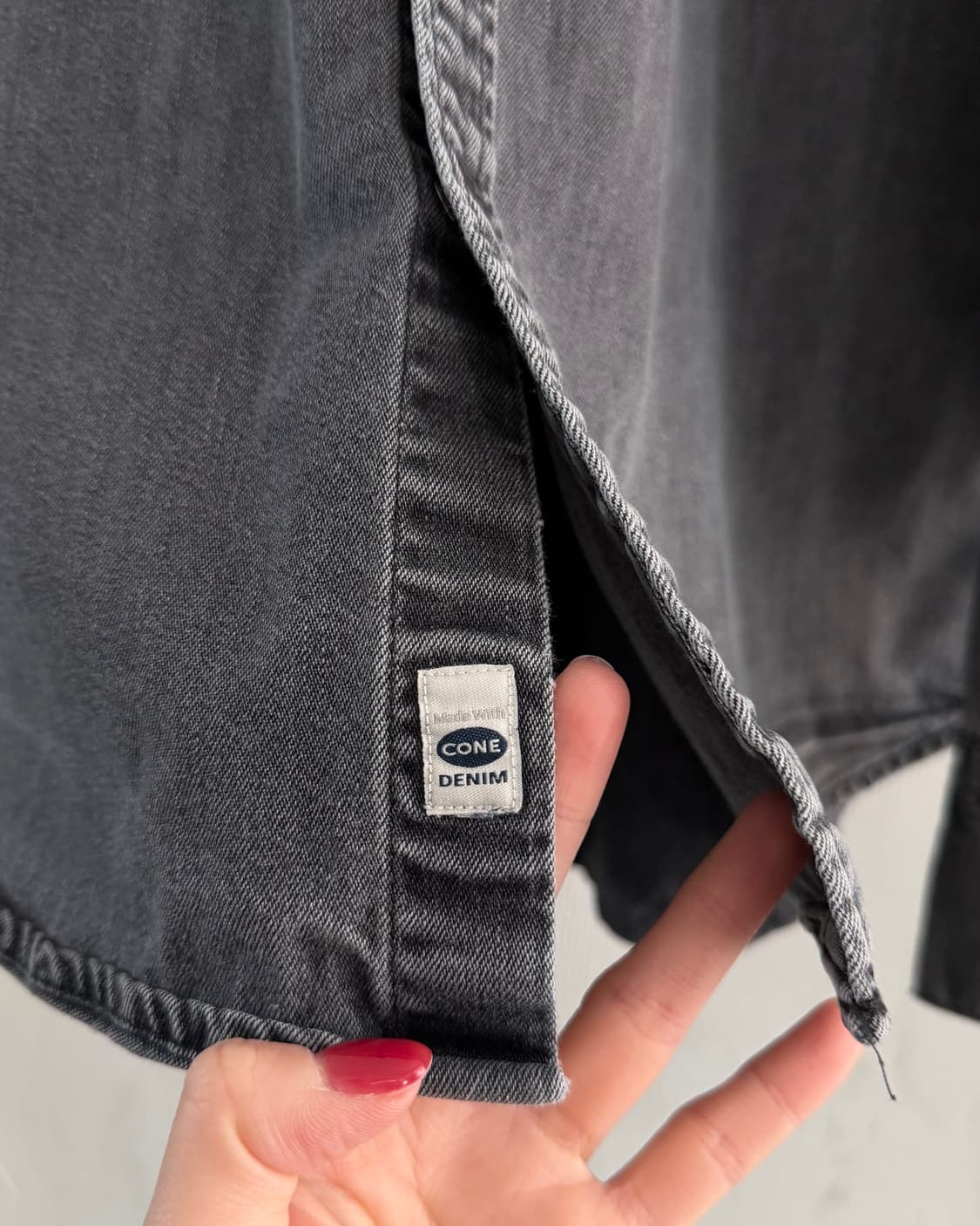 Levi‘s 리바이스 샌프란시스코 흑청 투포켓 스냅버튼 웨스턴 셔츠 상품이미지8