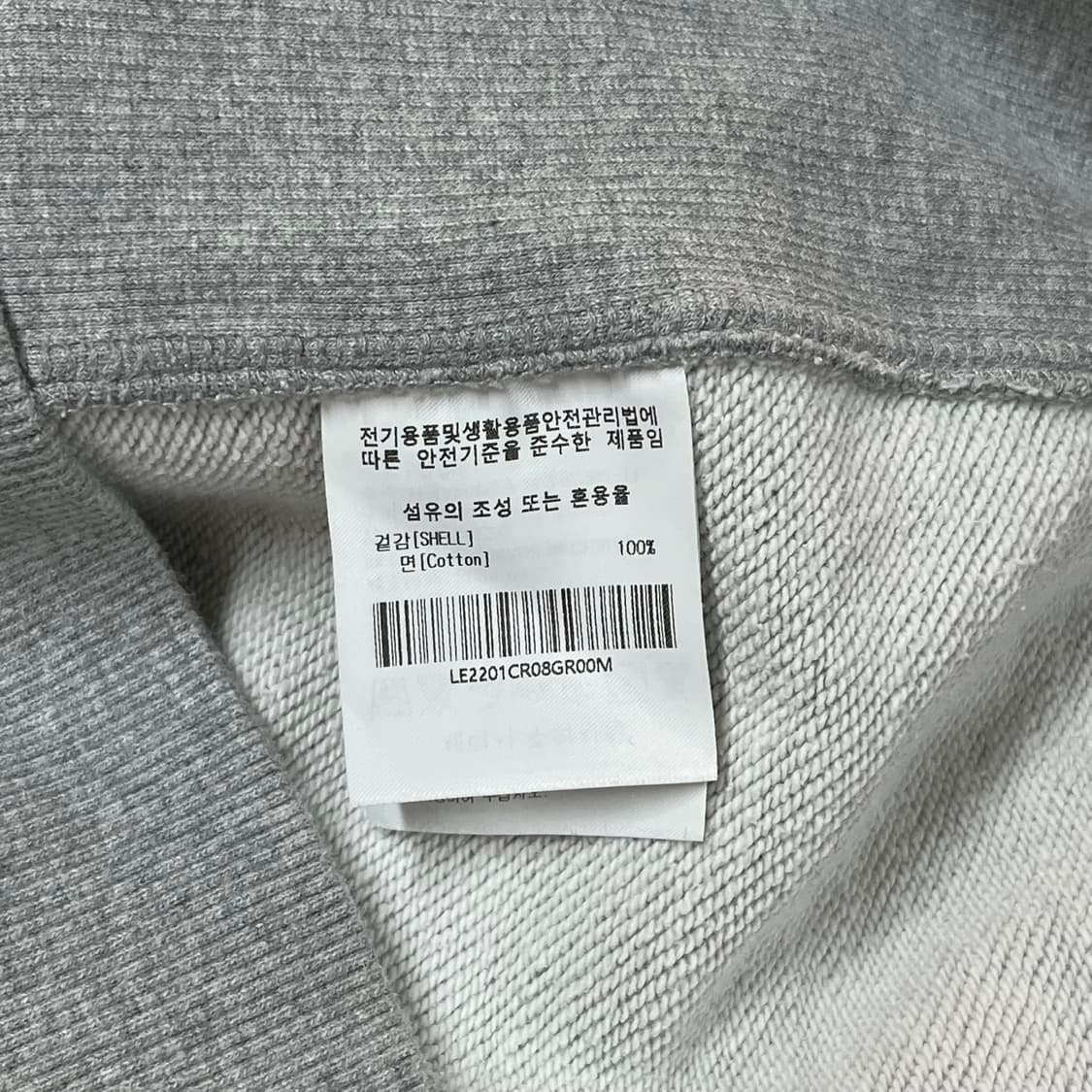 [M/오버핏] Lee 리 빈티지 로고 오버롤즈 긴팔 맨투맨 상품이미지8