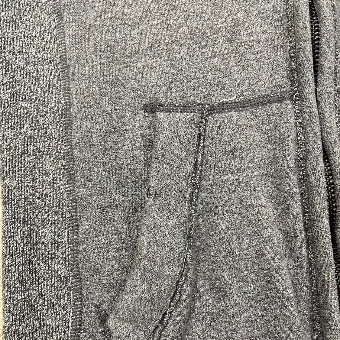 아베크롬비 그레이 카키 후드집업 상품이미지9