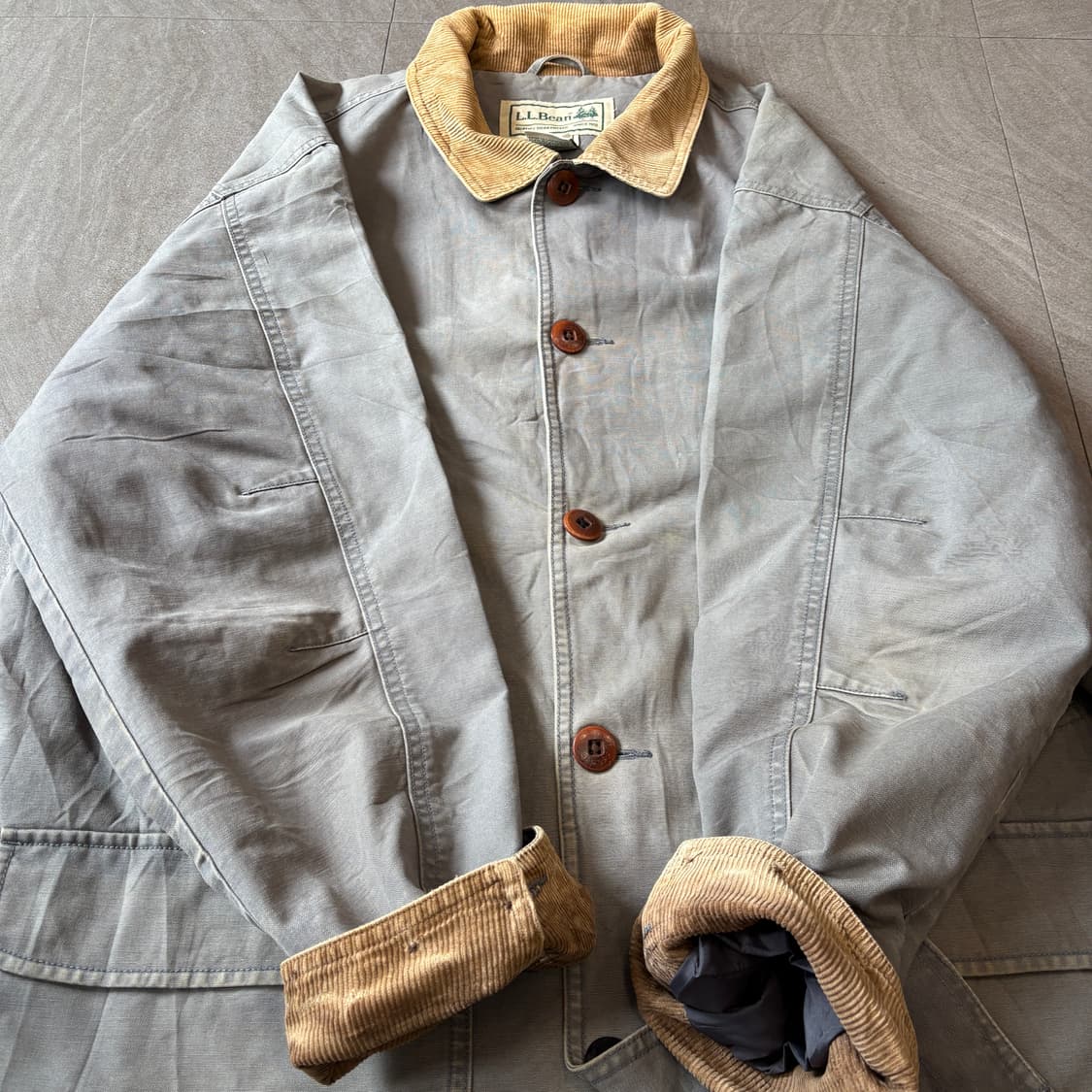 L.L.bean 정품 엘엘빈 다크 블루 헌팅 자켓  상품이미지9