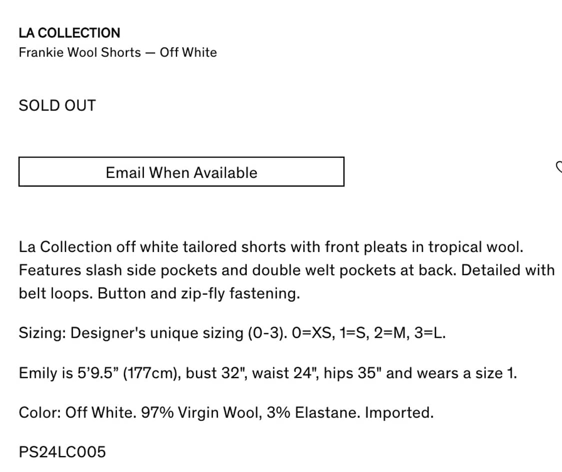 La collection 팬츠 상품이미지3