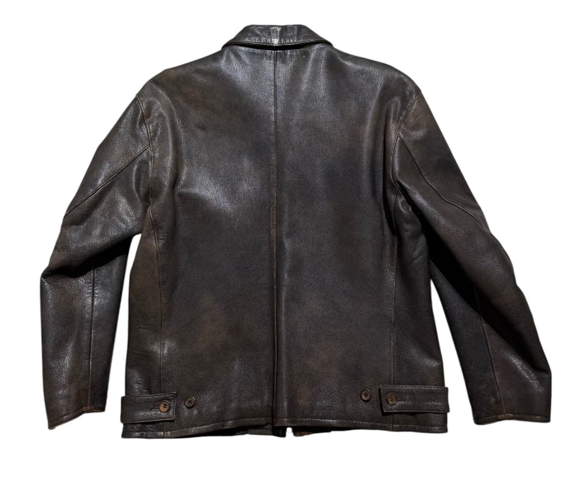 엠비오 고트 스킨 레더 자켓 상품이미지4