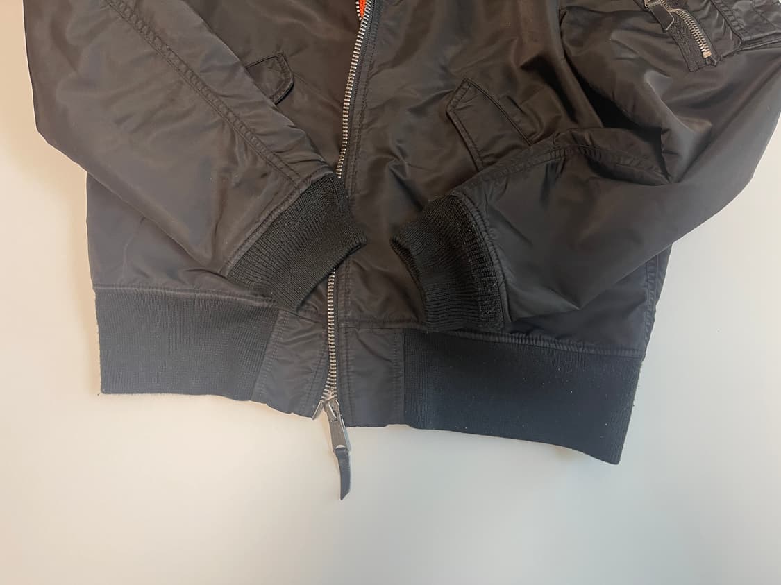 쇼트 Schott MA-1 항공점퍼 블랙 남성 L 상품이미지7