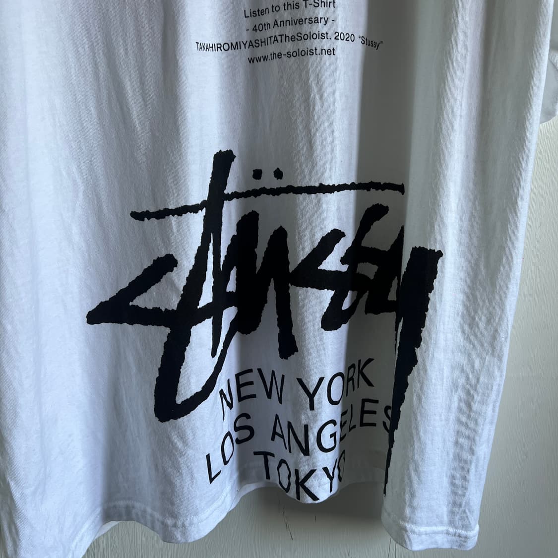 [XL] 스투시 x 타카히로미야시타 더 솔로이스트 40 월드투어 티셔츠 상품이미지5