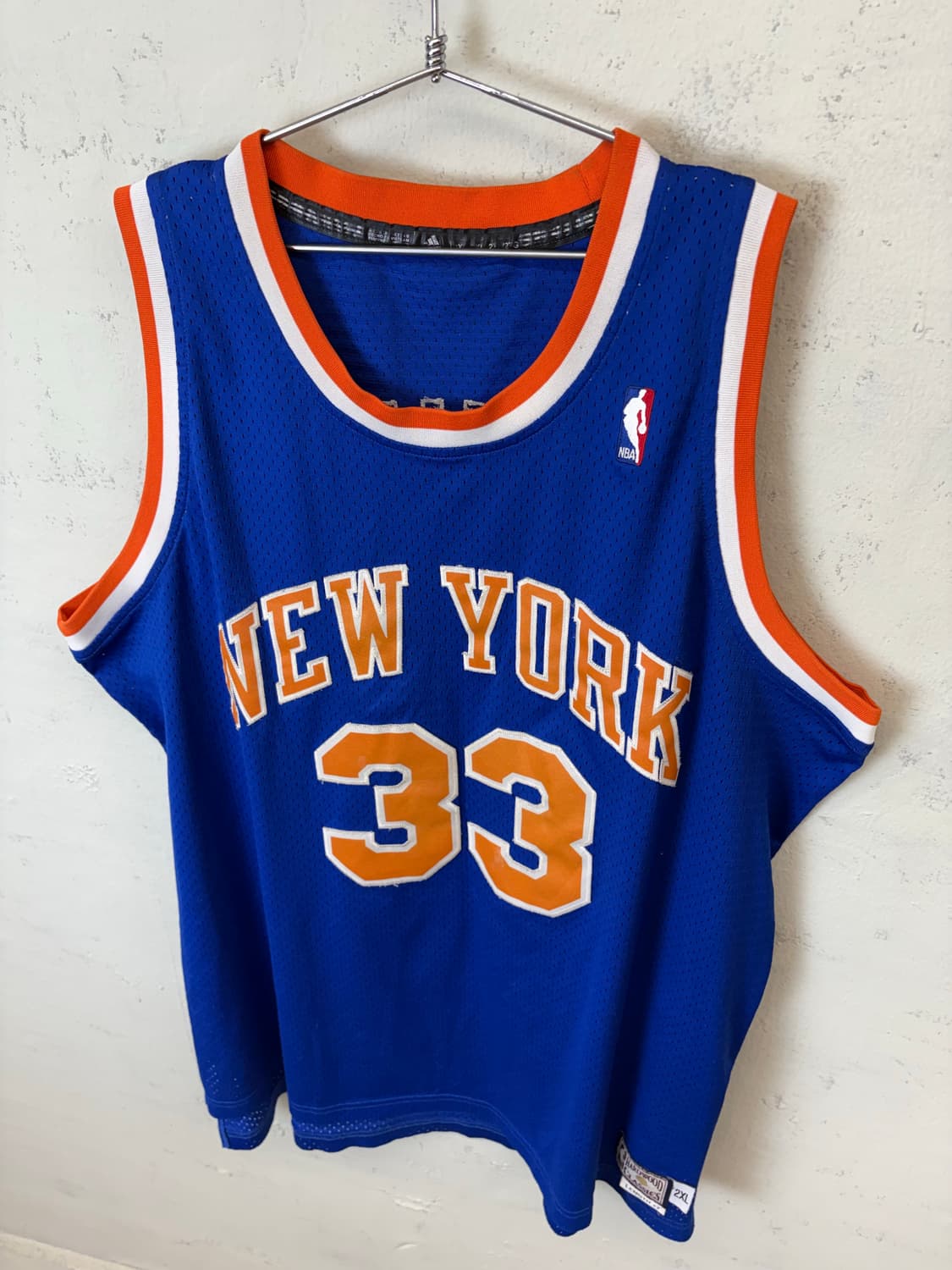 아디다스 NBA 뉴욕 닉스 패트릭 유잉 유니폼 상품이미지5