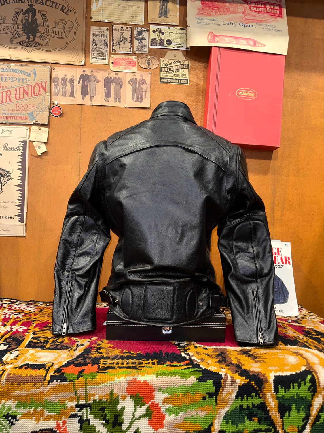 ( L ) 바이커가죽 레더자켓 라이더자켓 소가죽 가죽자켓 상품이미지4