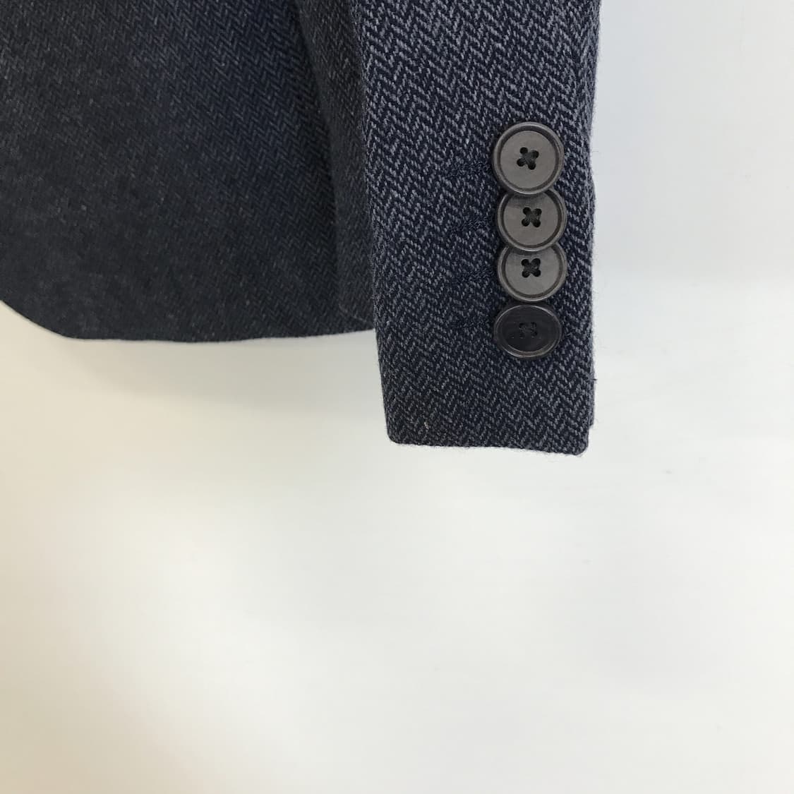 타미힐피거 블루 해링본 모직자켓 [48사이즈] 상품이미지2