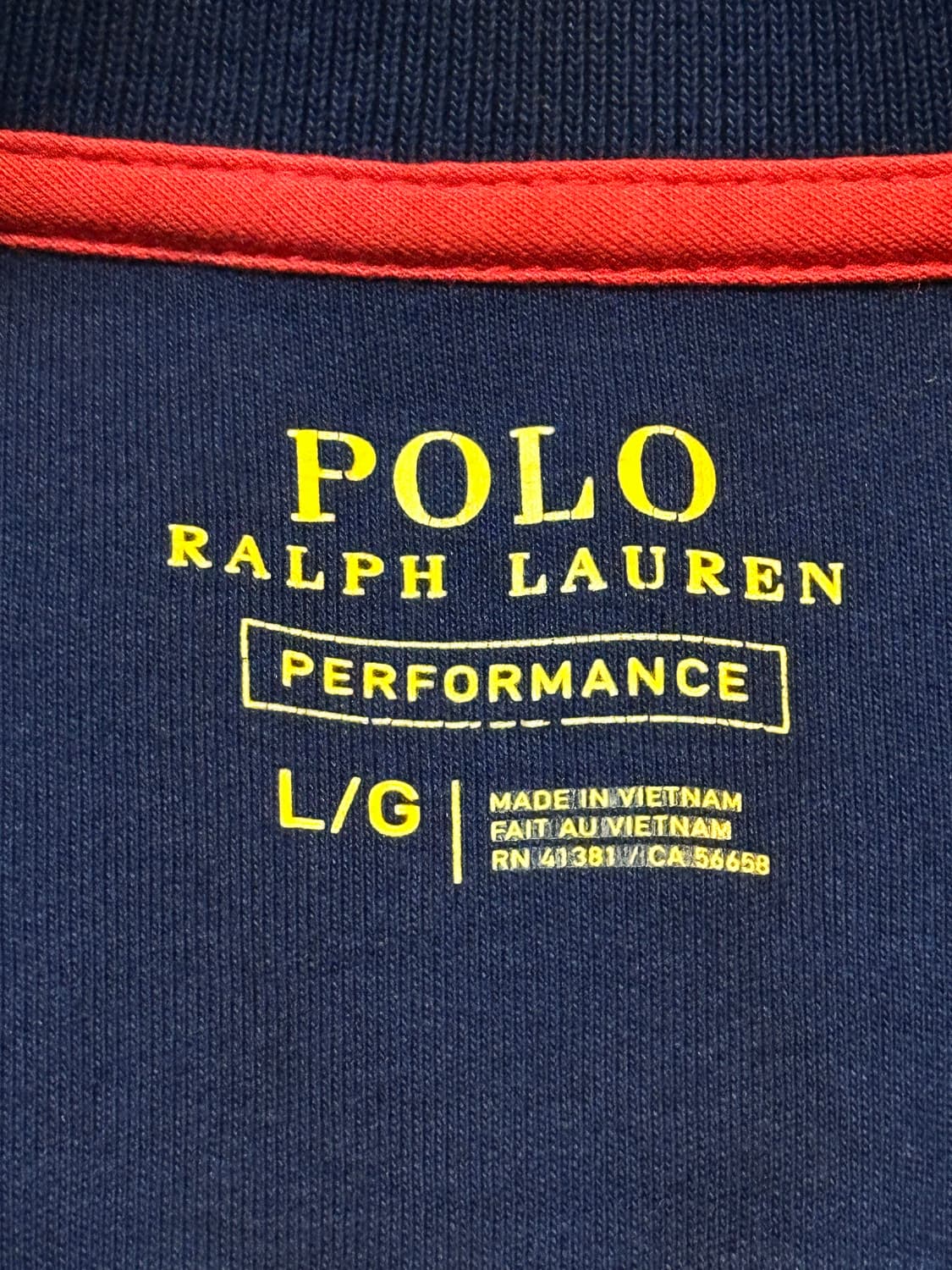 폴로 랄프로렌 사이드라인 레드포니 코튼 집업 자켓 네이비 상품이미지6