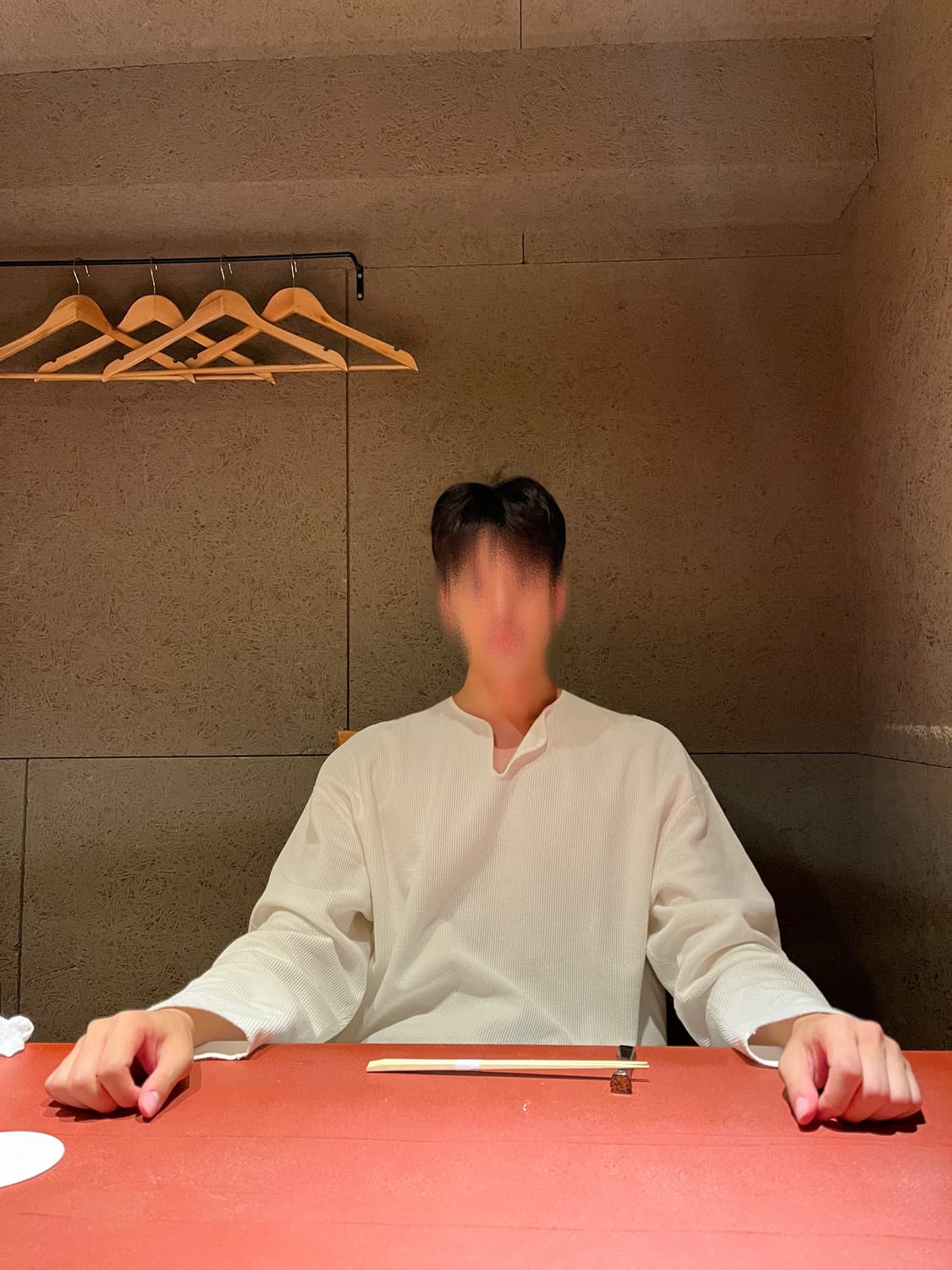 blurhms ROOTSTOCK 블럼스 와플 V슬릿 롱슬리브 (화이트) 상품이미지7