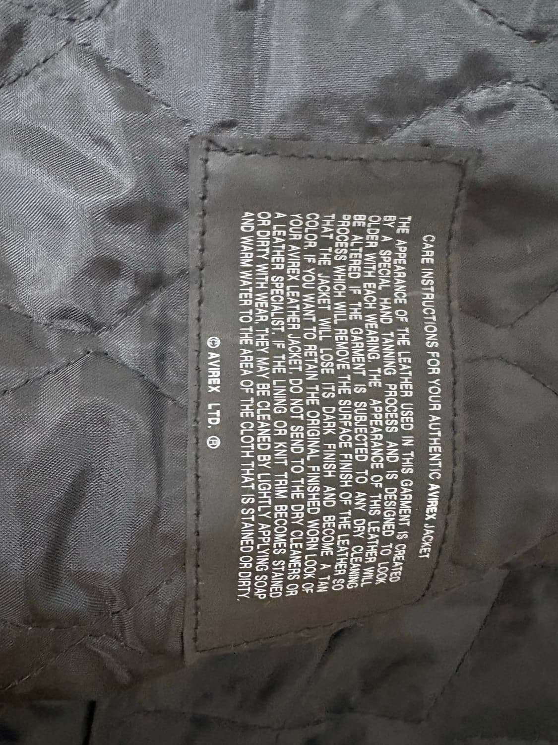 아비렉스 네이벌 바시티 레더자켓 상품이미지5