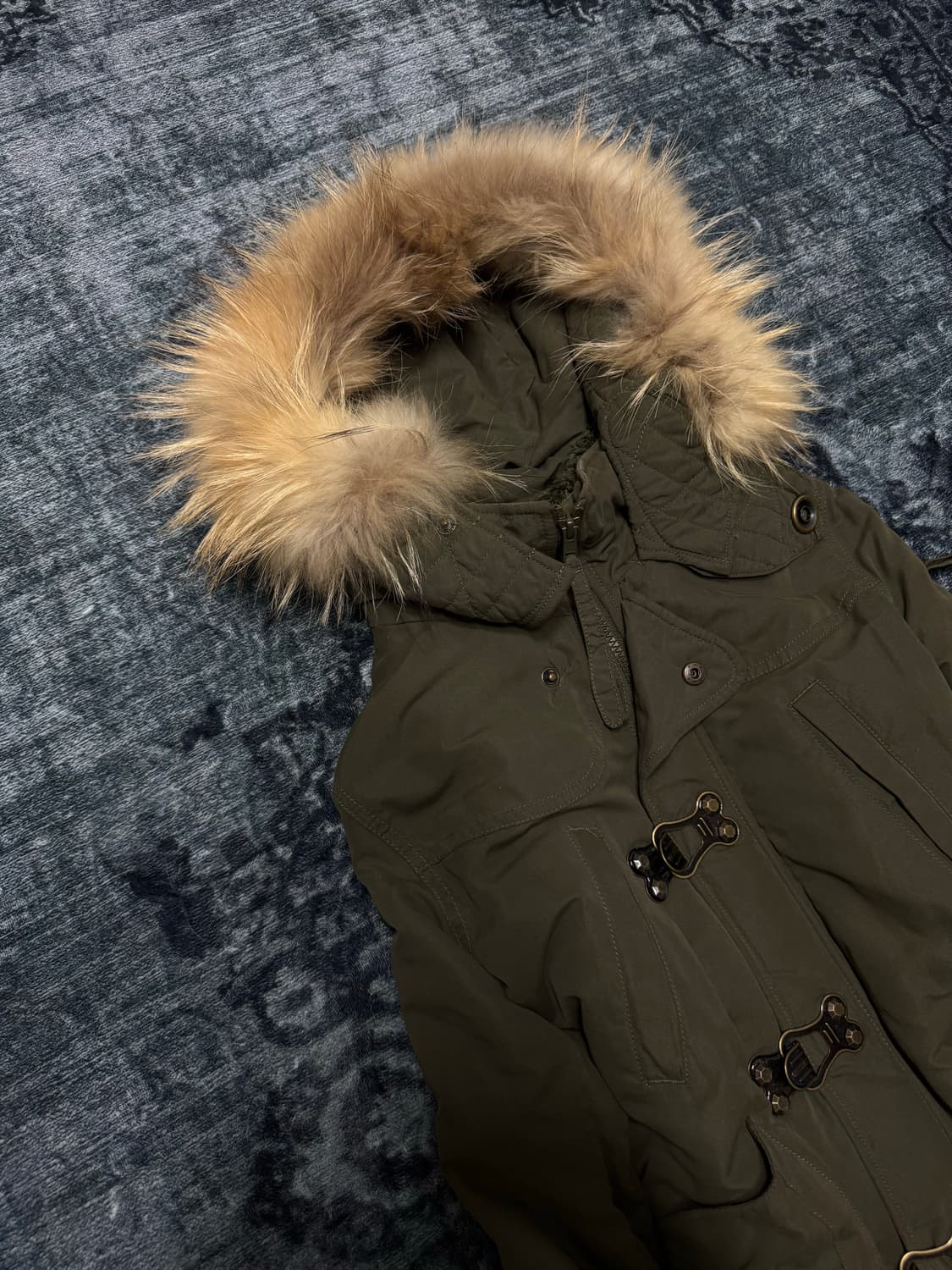 Sly 00s archive trimming fur military ja 상품이미지2