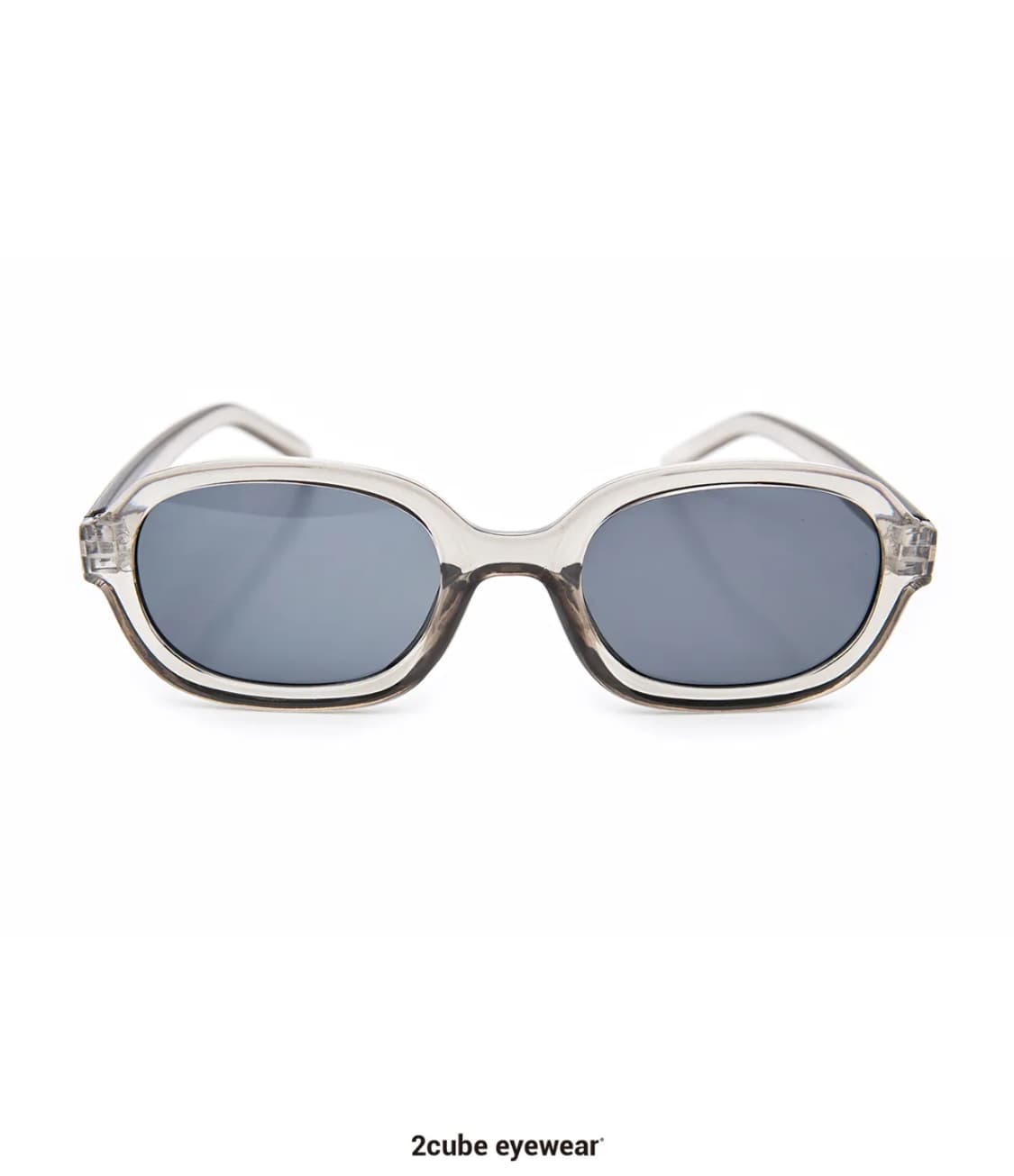 새제품) 2cube 투큐브 선글라스 반투명테  블랙 그레이 런닝 등산 상품이미지2