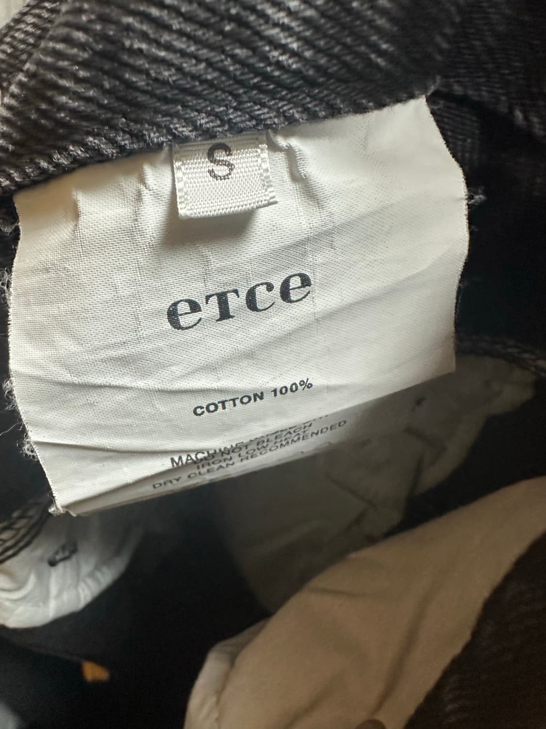 Etce 다이아 패치 데님 상품이미지3