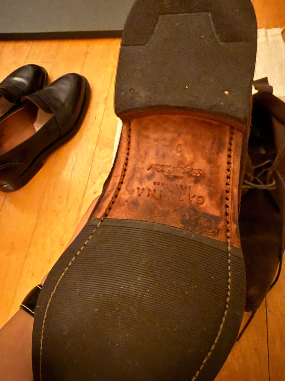 까르미나 Carmina 남성 스웨이드 처카 부츠 브라운 8(260-265 상품이미지2