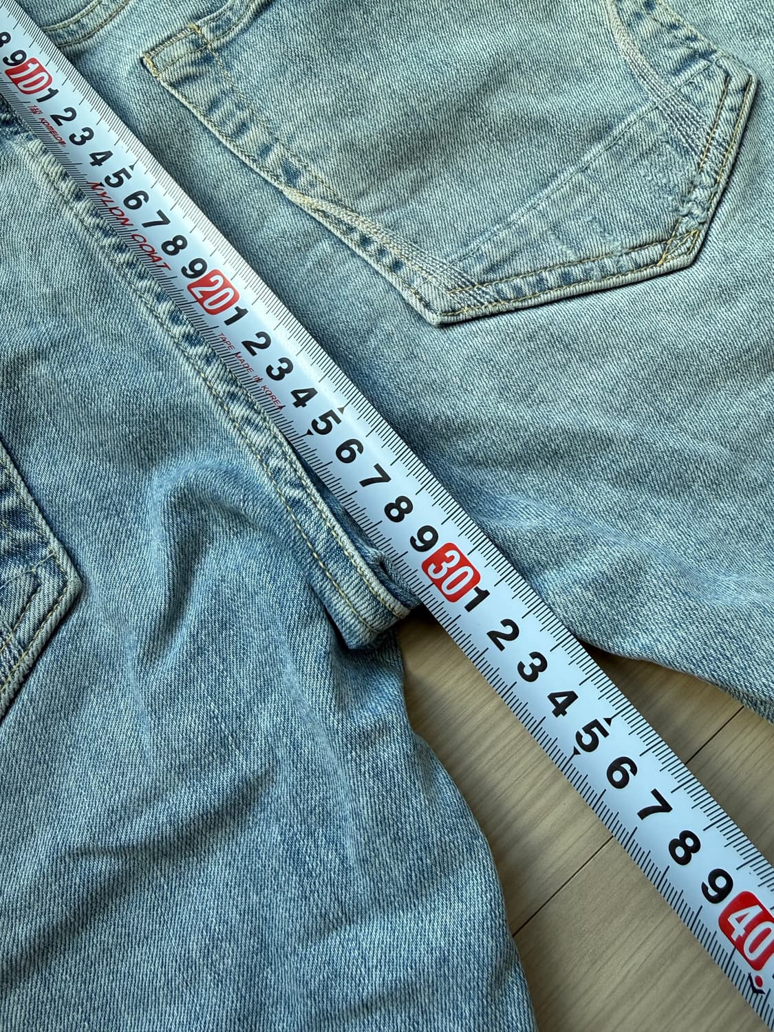 올세인츠 시가렛 라이트 블루 데님 진 상품이미지6