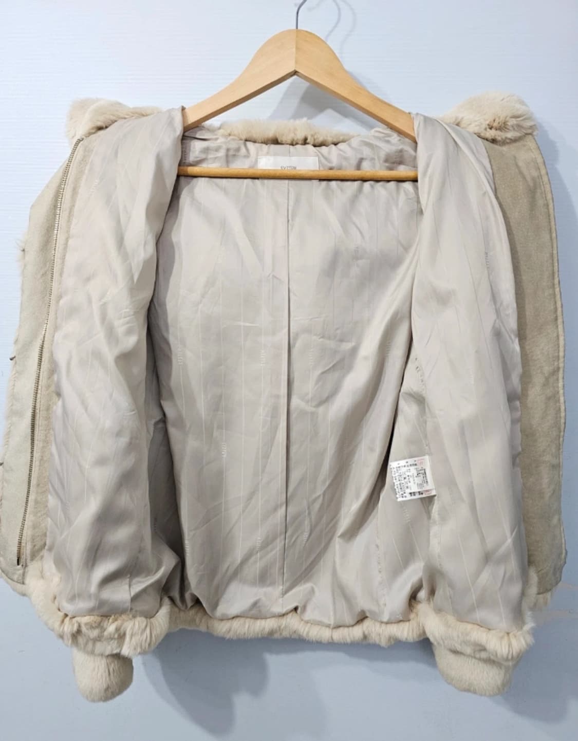 한섬 SYSTEM 시스템 밍크 후드 코트 ~55 상품이미지5