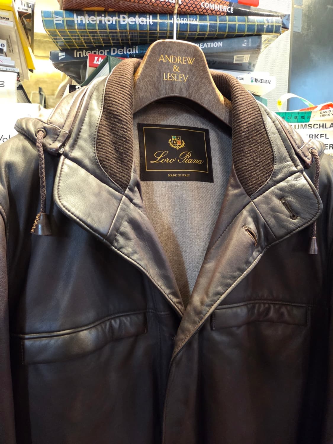 로로피아나 램스킨 자켓 상품이미지7