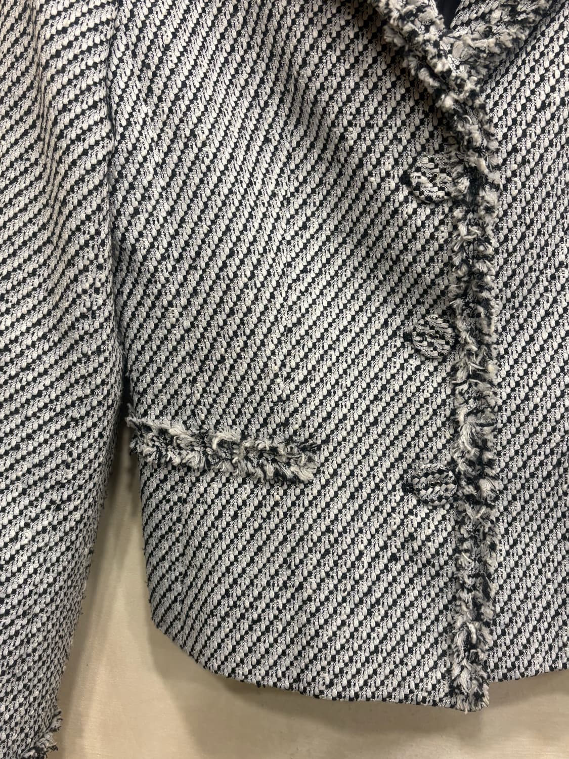 트위드 세트 ( 자켓, 치마 ) 상품이미지4