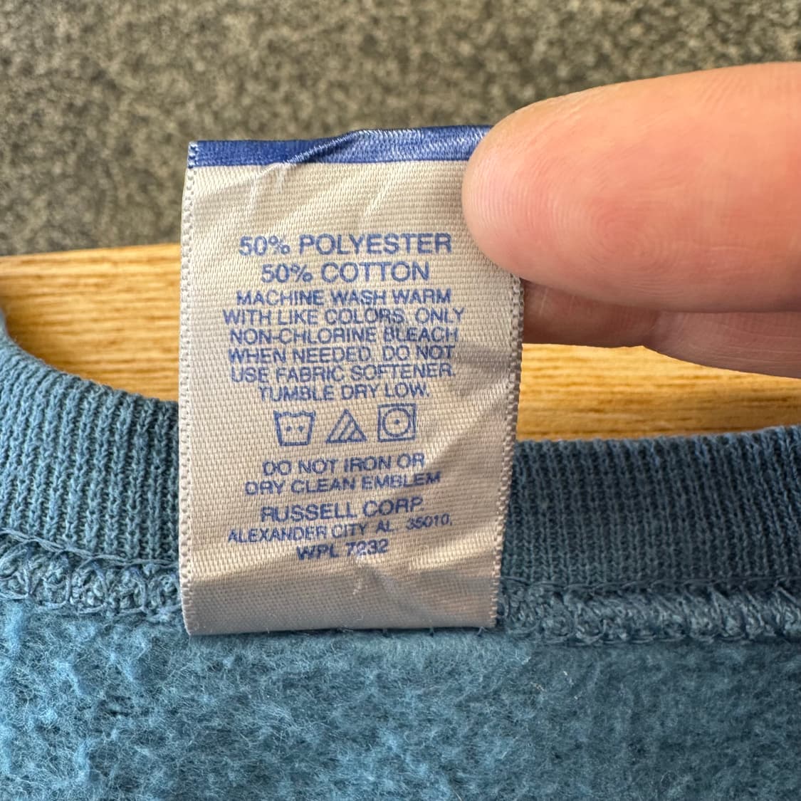 90s 러셀 빈티지 스웻셔츠 맨투맨 (M)   상품이미지5
