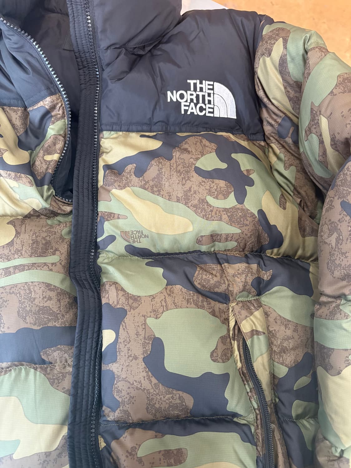 노스페이스 일본판 노벨티눕시 우드랜드카모 멘즈M 상품이미지5