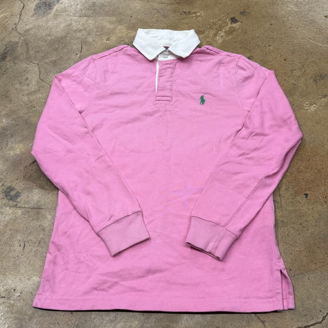 폴로 랄프로렌 딸기우유 핑크 긴팔티셔츠 상품이미지2