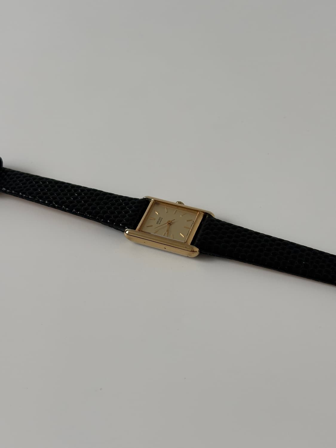 세이코 1980년대 빈티지 시계 골드 탱크 쿼츠 여성 상품이미지6