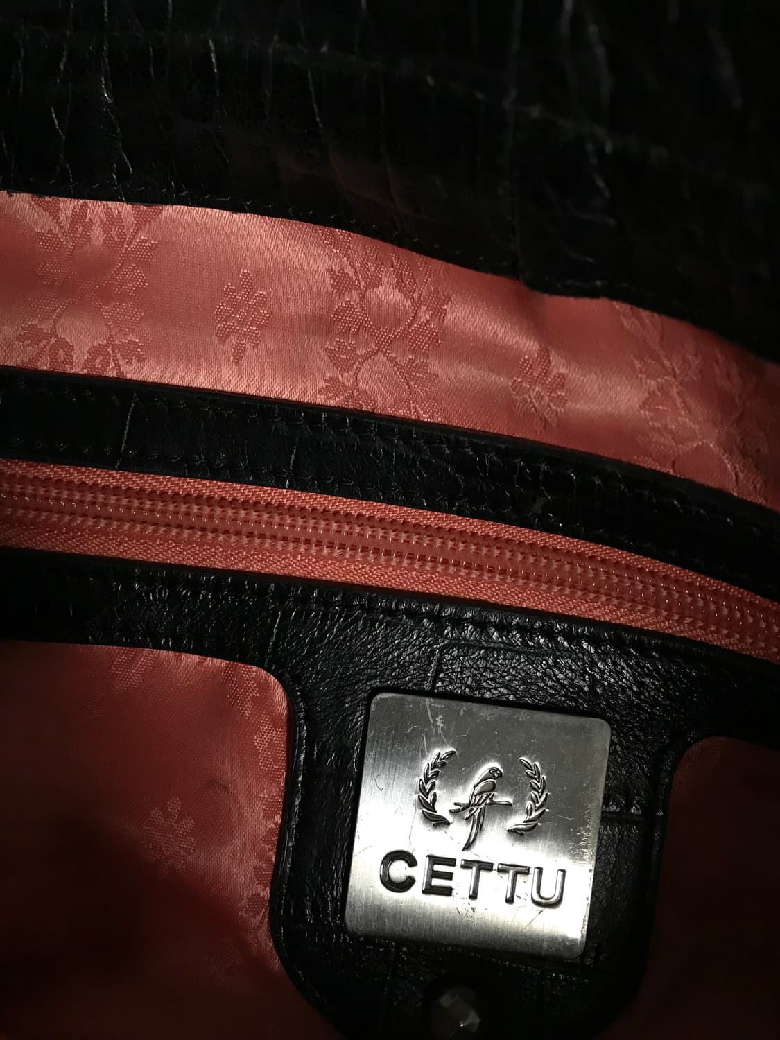 Vintage Lace & Leather Shoulder Bag 상품이미지8