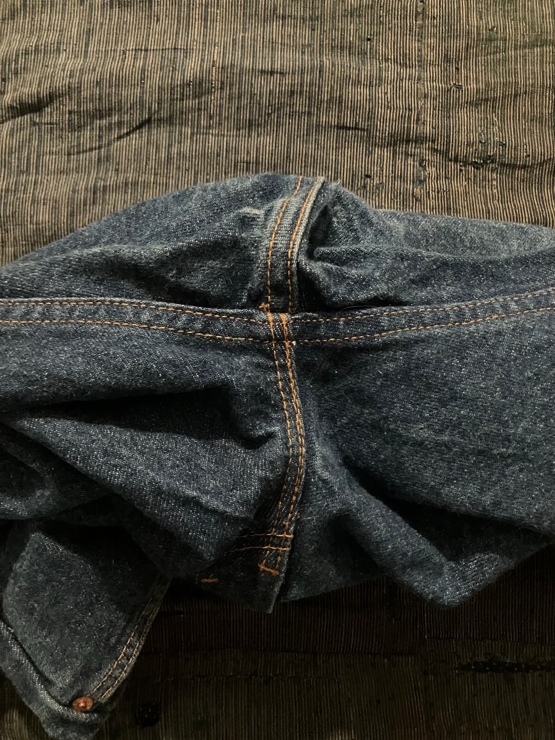 🇺🇸 90s USA 빈티지 리바이스 517 부츠컷 데님 팬츠 상품이미지5