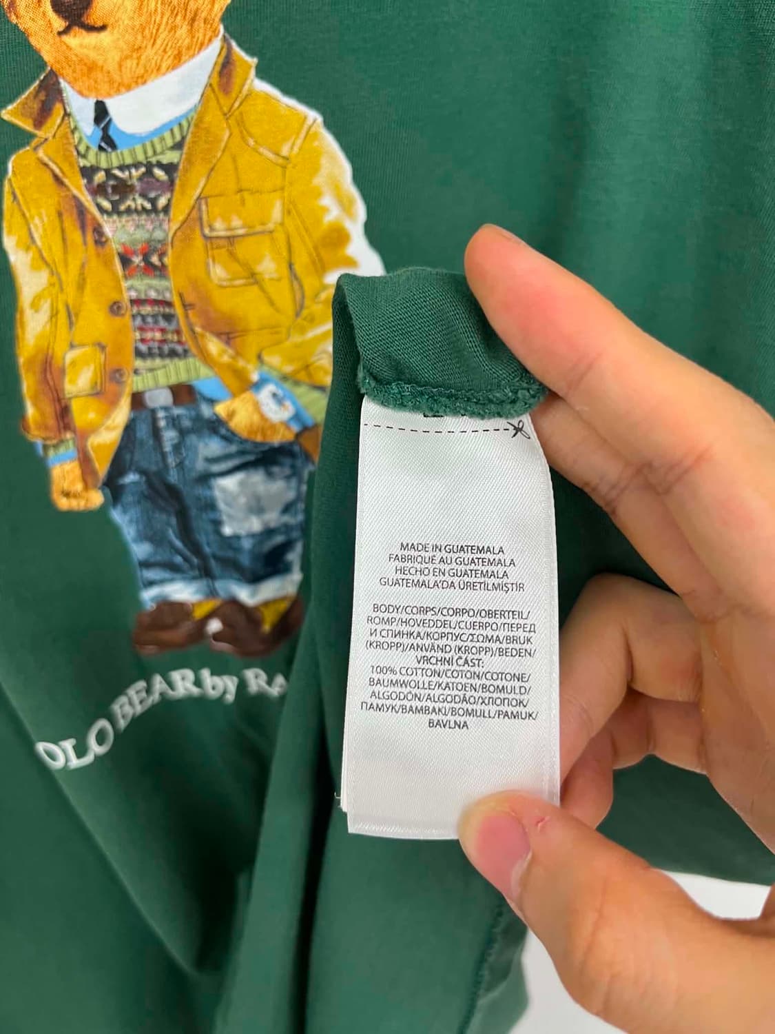 [XXL] 폴로 랄프로렌 빅 폴로베어 반팔 티셔츠 상품이미지6