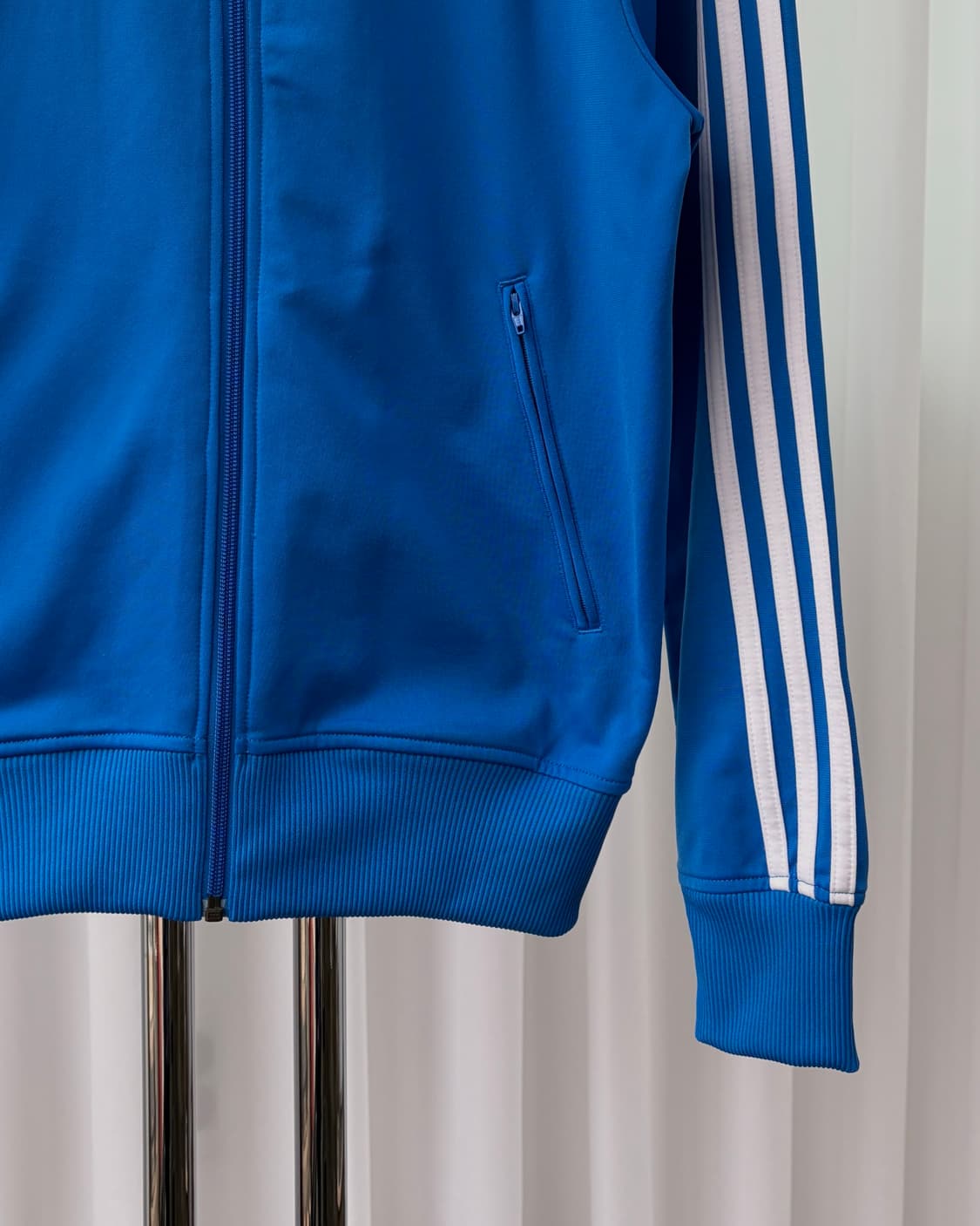 [S]아디다스 구형 파이어버드 블루 트랙탑 져지 상품이미지5