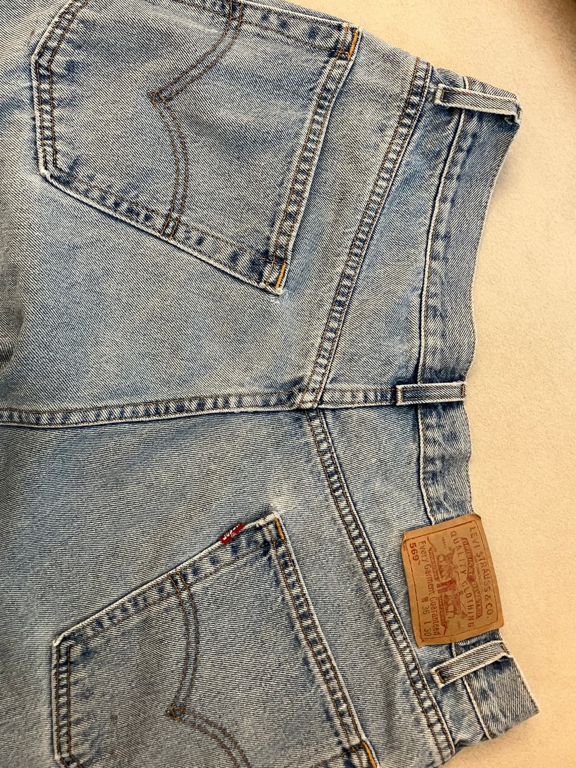Vintage Levi’s 569 36x30 상품이미지7