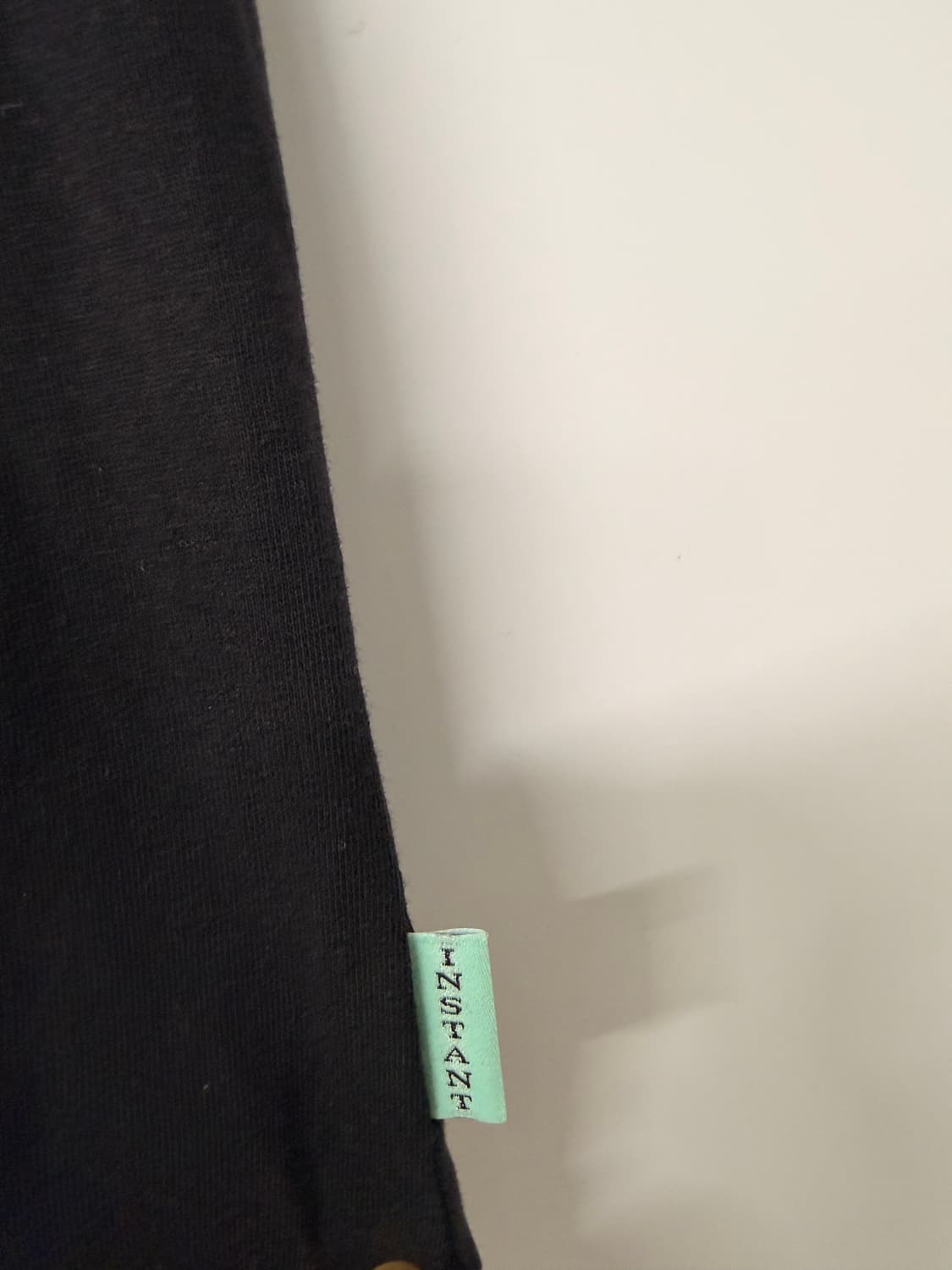 인스턴트펑크 Instantfunk 스퀘어넥 반팔 블랙 (새상품) 상품이미지3