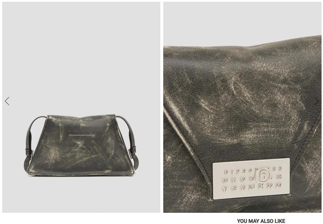 MM6 누메릭 숄더백(러스티브라운) 상품이미지3