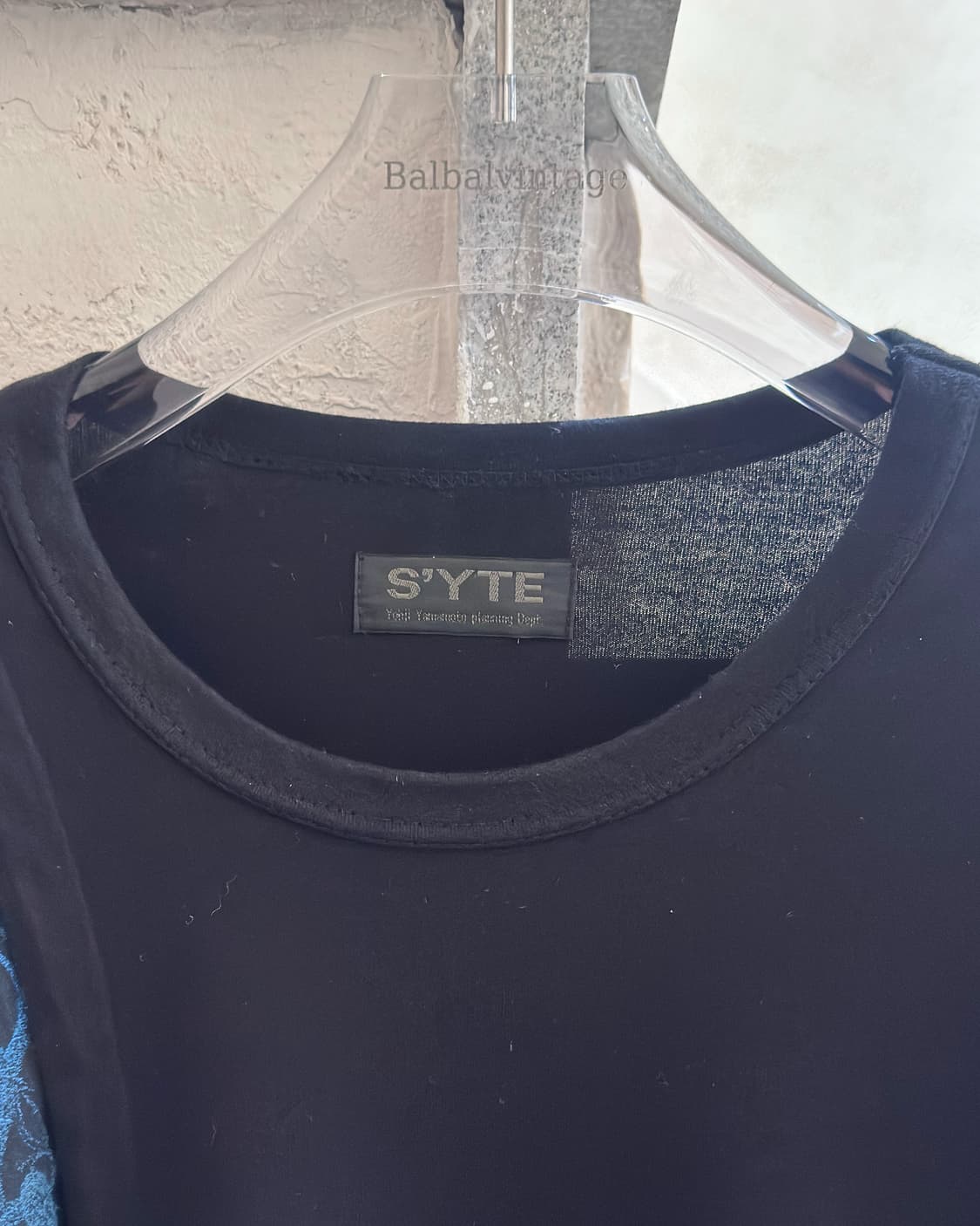 요지야마모토 S'YTE 자카드 비대칭 롱슬리브 상품이미지6