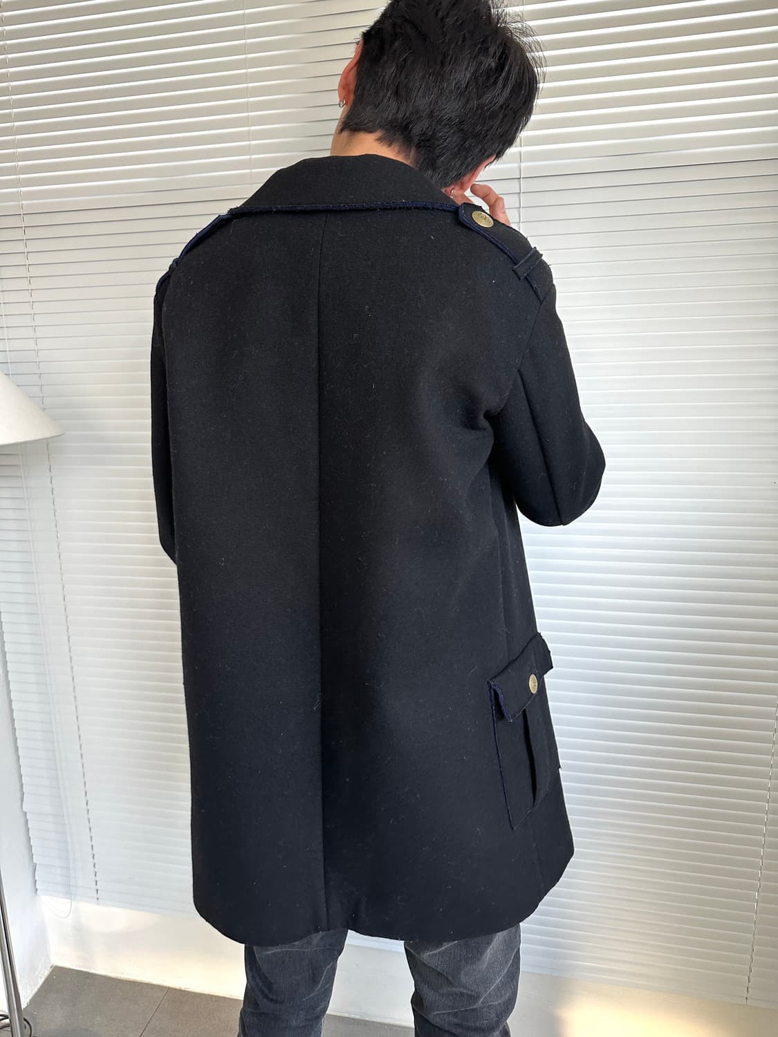 발망 나폴레옹 더블 브레스티드 코트 상품이미지6