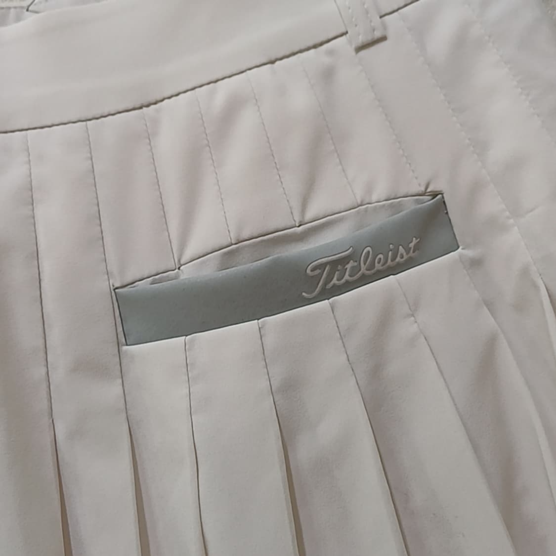타이틀리스트 골프 여름 플리츠 주름 스커트 28 흰색 사랑봉봉 상품이미지5