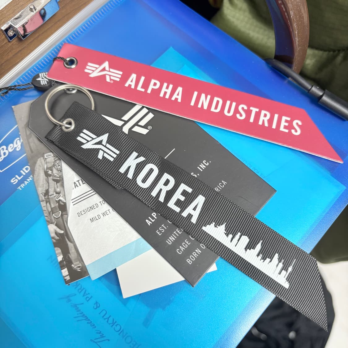 알파인더스트리 CWU 45P 항공자켓 ma-1 마원 네이비 상품이미지6