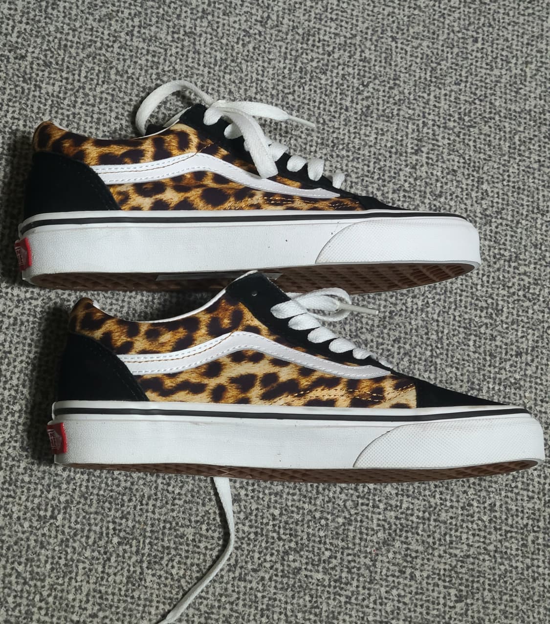 반스  해외판  레오파드 220mm  택만뗀 상태 상품이미지8