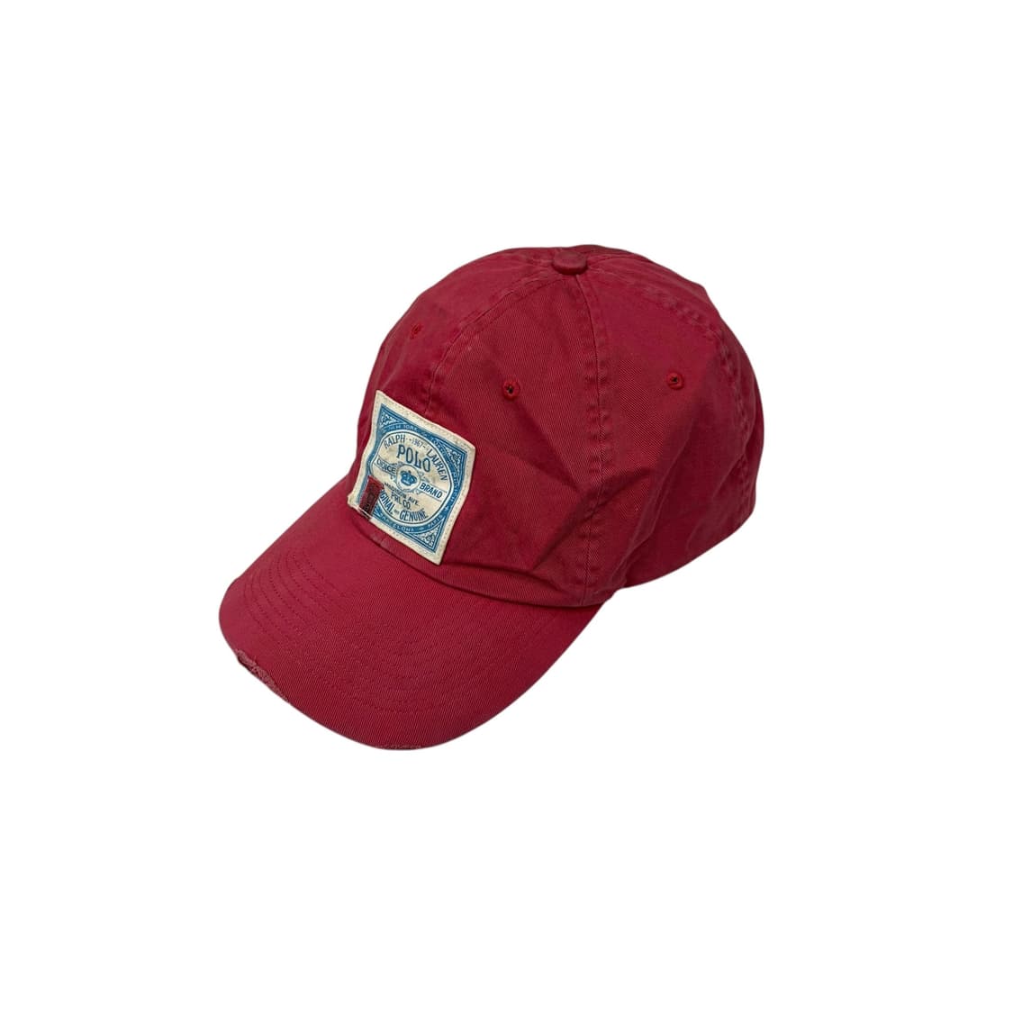 폴로 랄프로렌 올드스쿨 빈티지 레드 볼캡 모자 상품이미지2