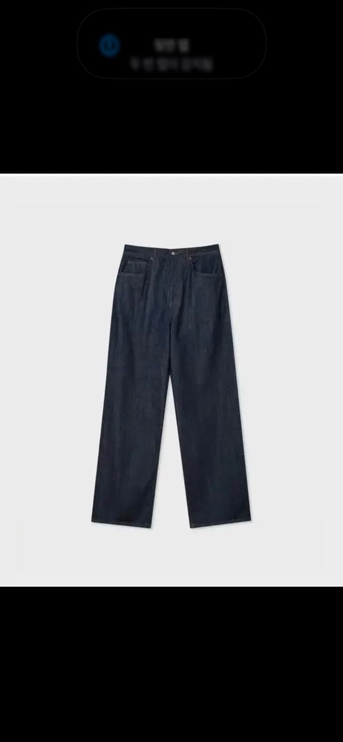 벨리에 트루와이드데님팬츠 미드인디고 상품이미지1