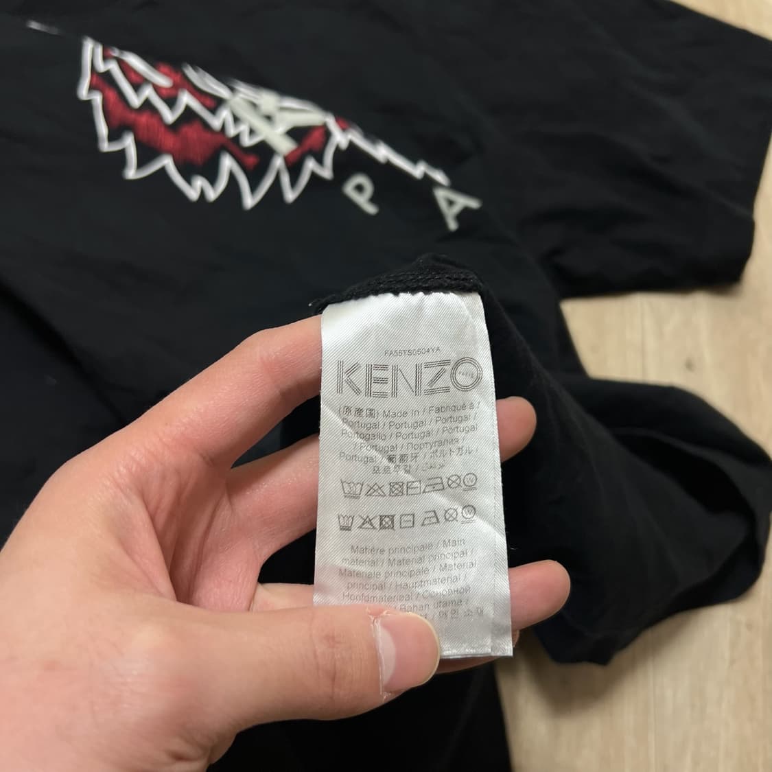 겐조 타이거 빅로고 반팔티 M/95  상품이미지5