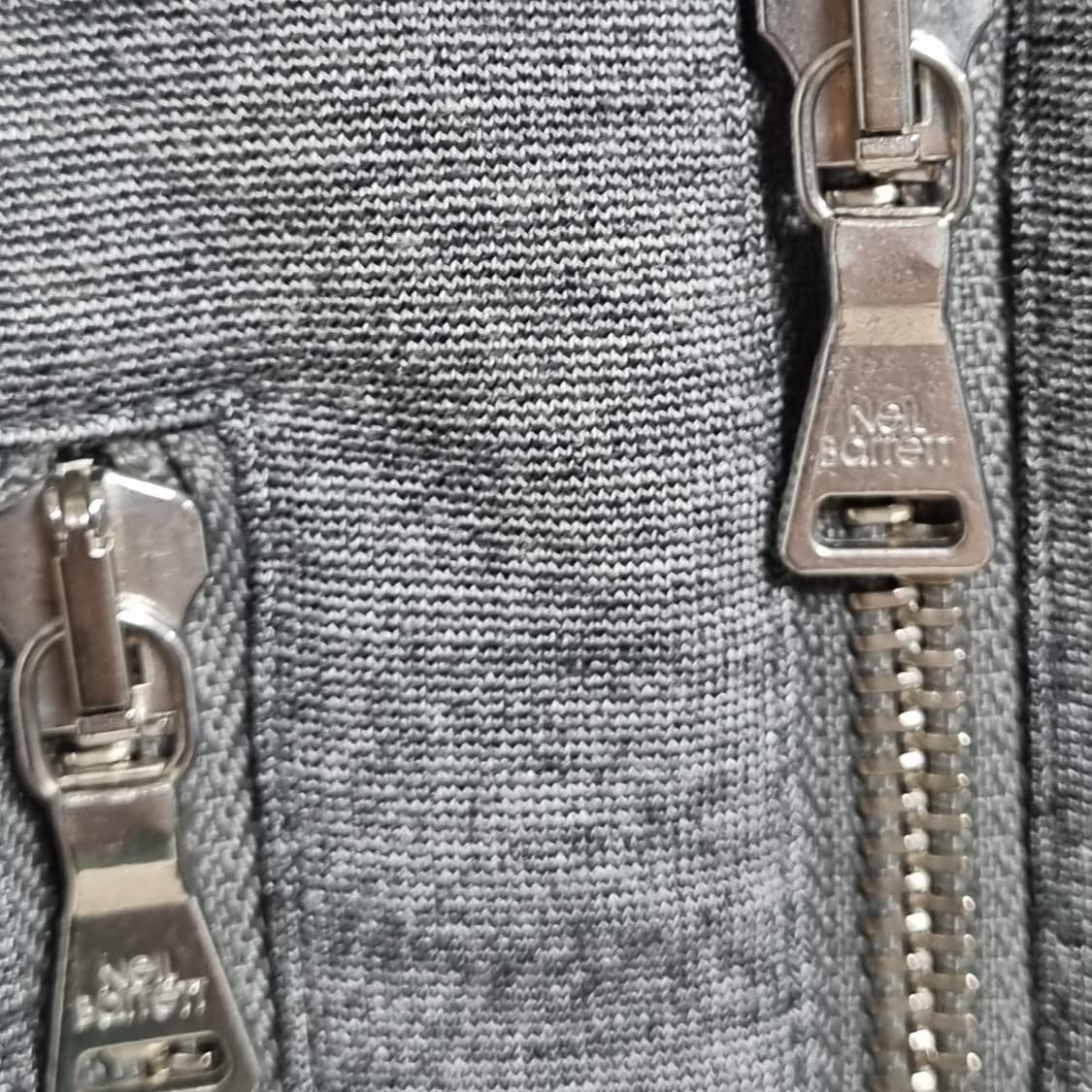 50사이즈 (XL) 닐바렛 멀티지프 그레이 슬랙스 상품이미지2