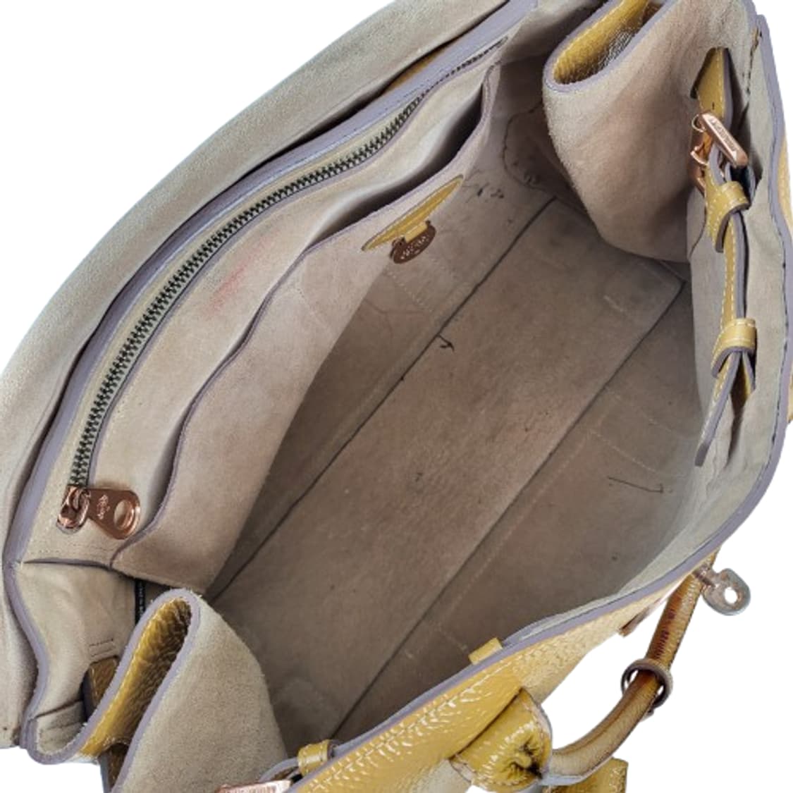 정품 멀버리 베이스워터 클래식 페이던트가죽 머스터드 상품이미지10