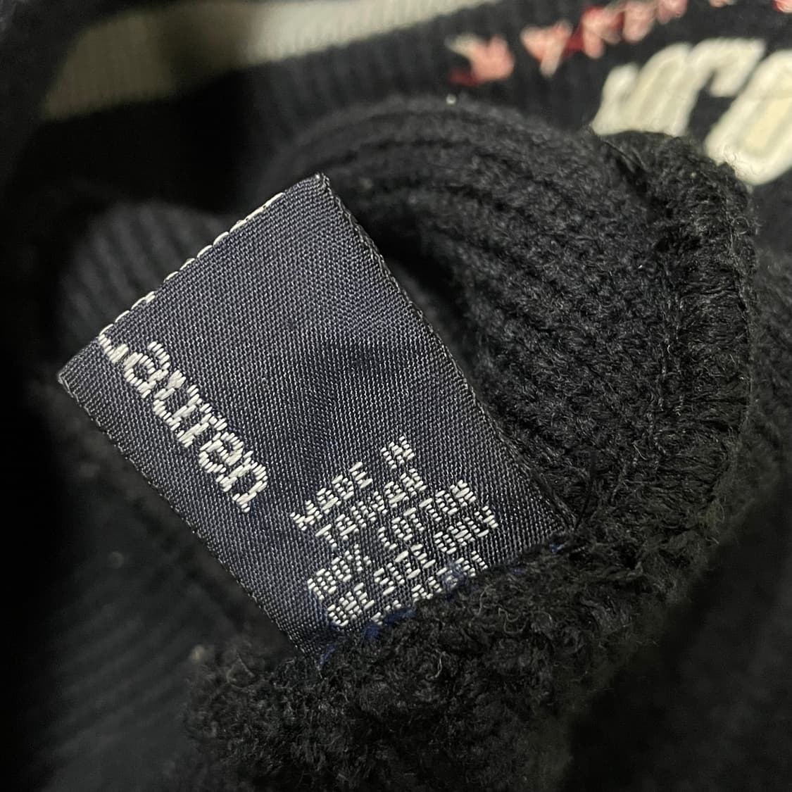 폴로 랄프로렌 네이비 니트 버킷햇 상품이미지3