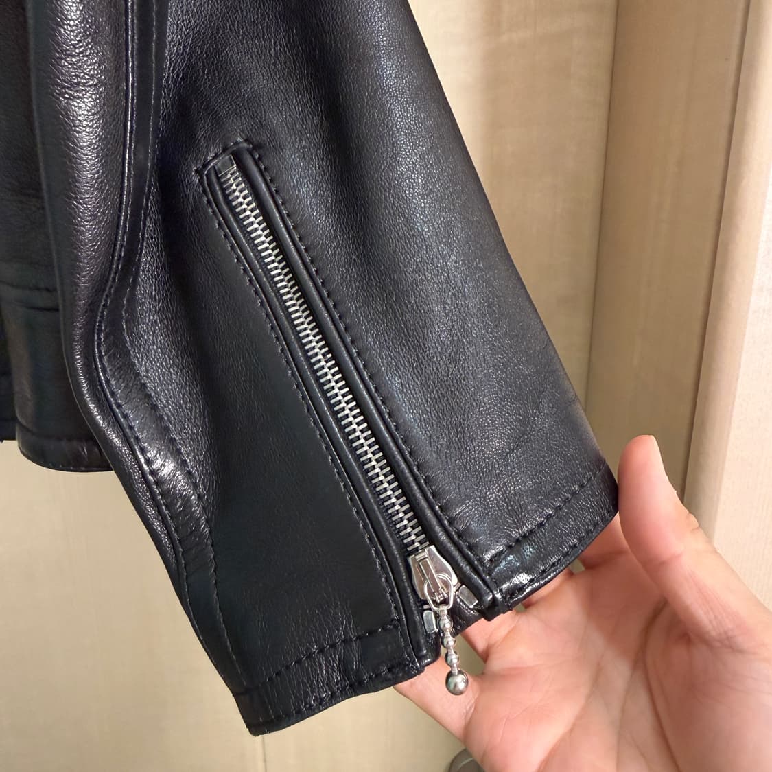 타임옴므 149만원 양가죽 라이더 100 상품이미지4