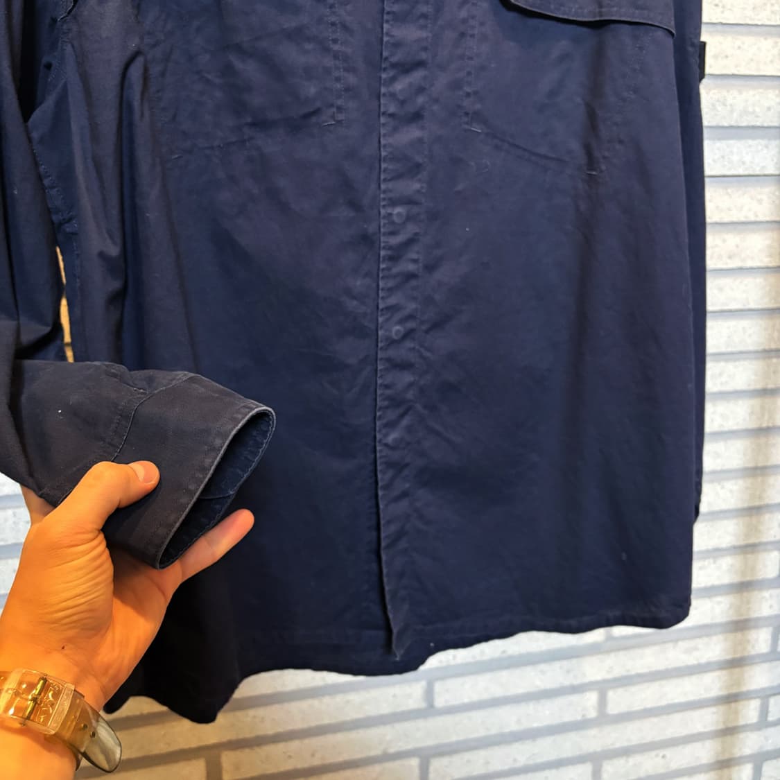 USA VINTAGE 리얼워크 퍼포먼스 셔츠 카본섬유 빅포켓 디테일 상품이미지5