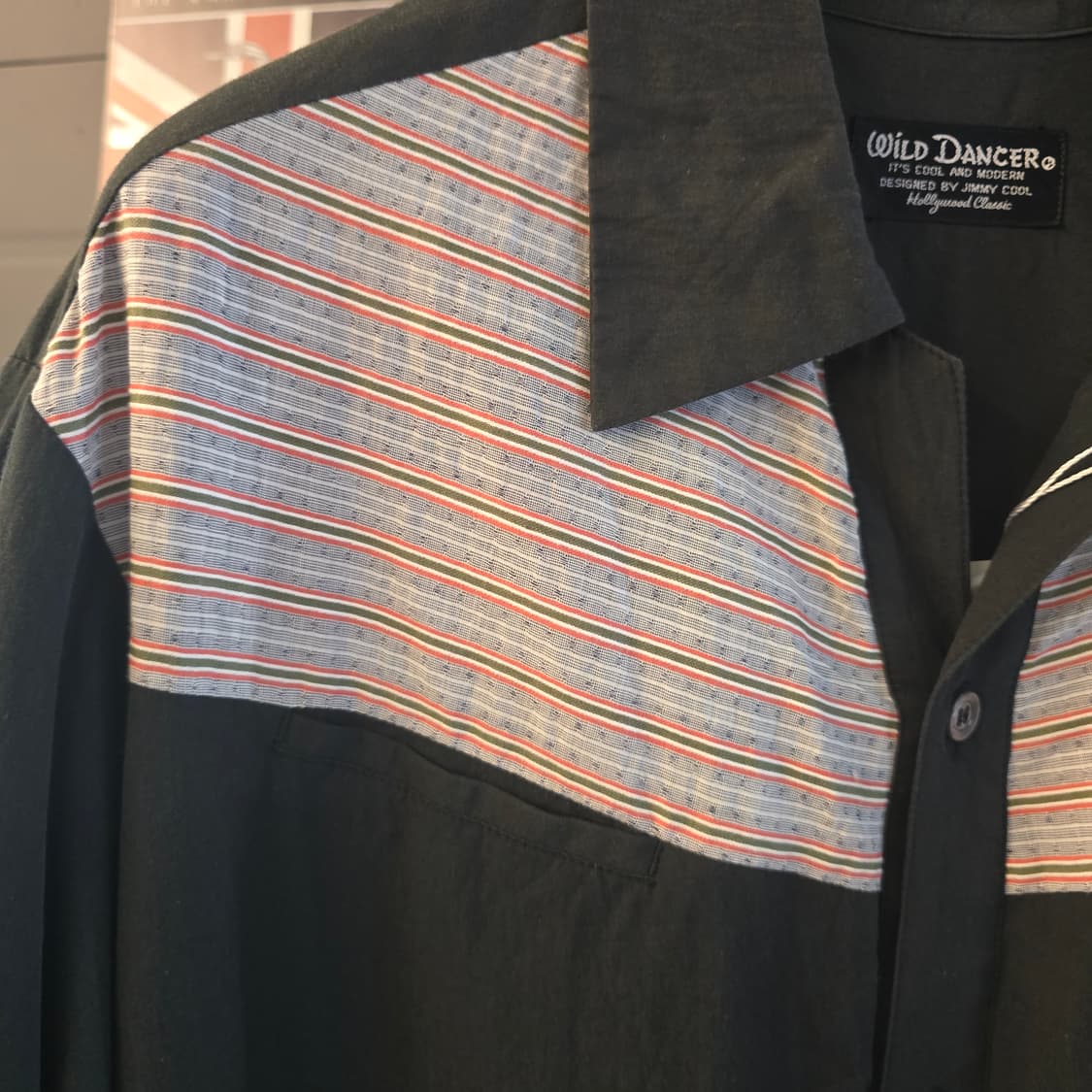 와일드댄서 웨스턴 패턴 빈티지 셔츠  상품이미지6