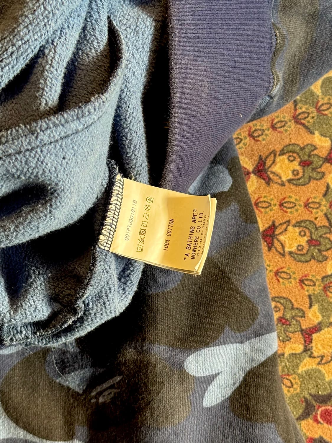 베이프 카모 스웻팬츠 XXL 상품이미지8